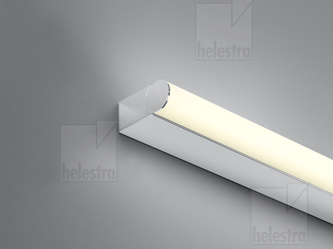 Helestra PONTO-S  Wandleuchte Aluminium chrom