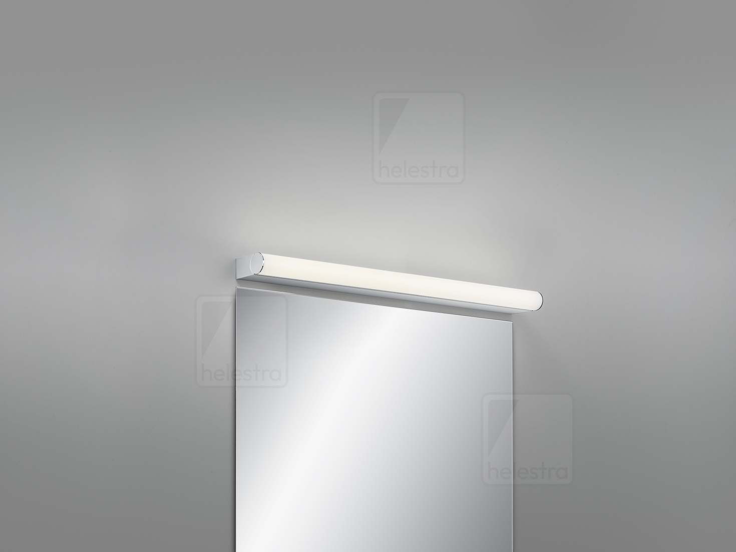 Helestra PONTO-S  lampada a parete alluminio cromato