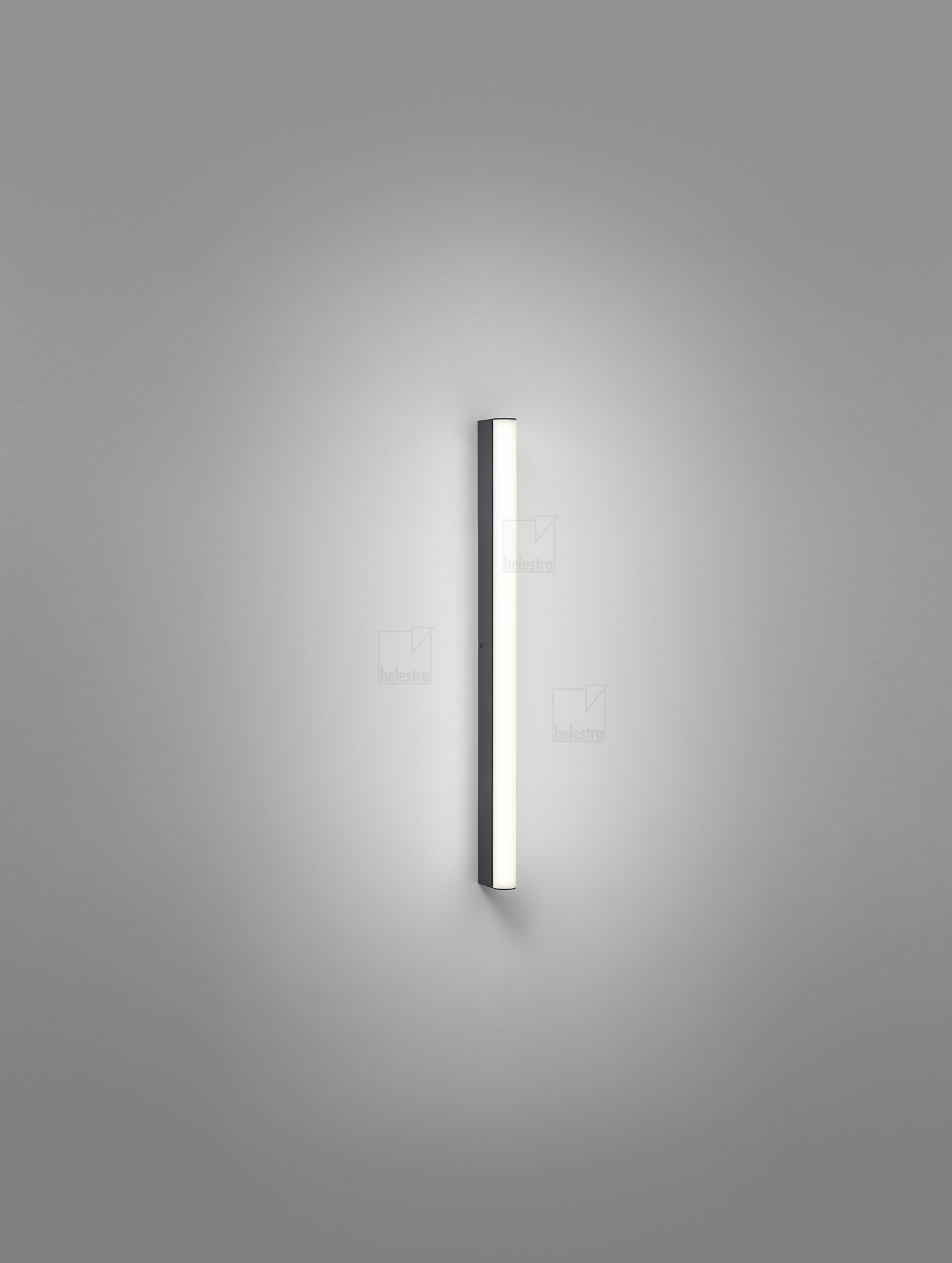 Helestra PONTO-S  applique aluminium noir mat