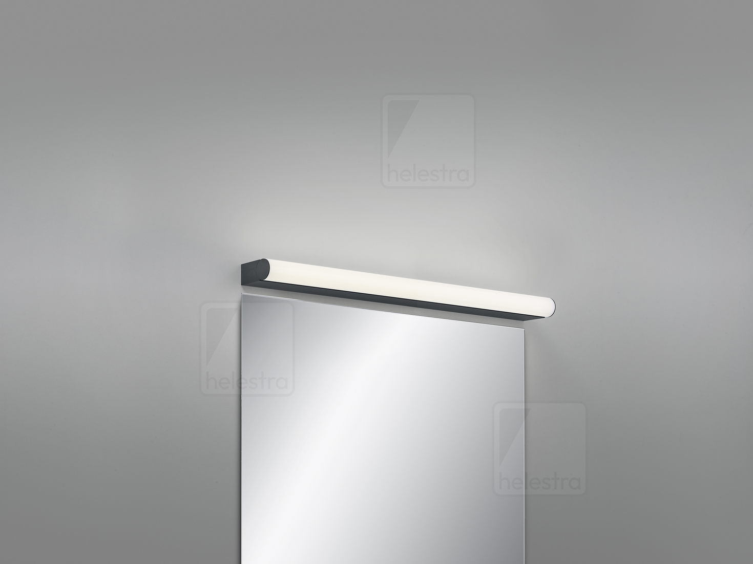 Helestra PONTO-S  applique aluminium noir mat