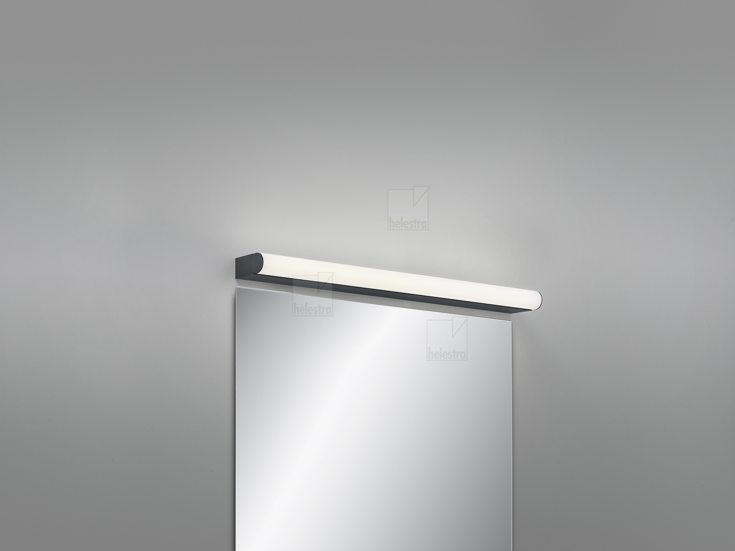 Helestra PONTO-S  applique aluminium noir mat