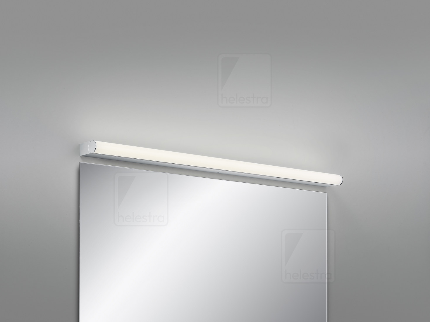 Helestra PONTO-S  lampada a parete alluminio cromato