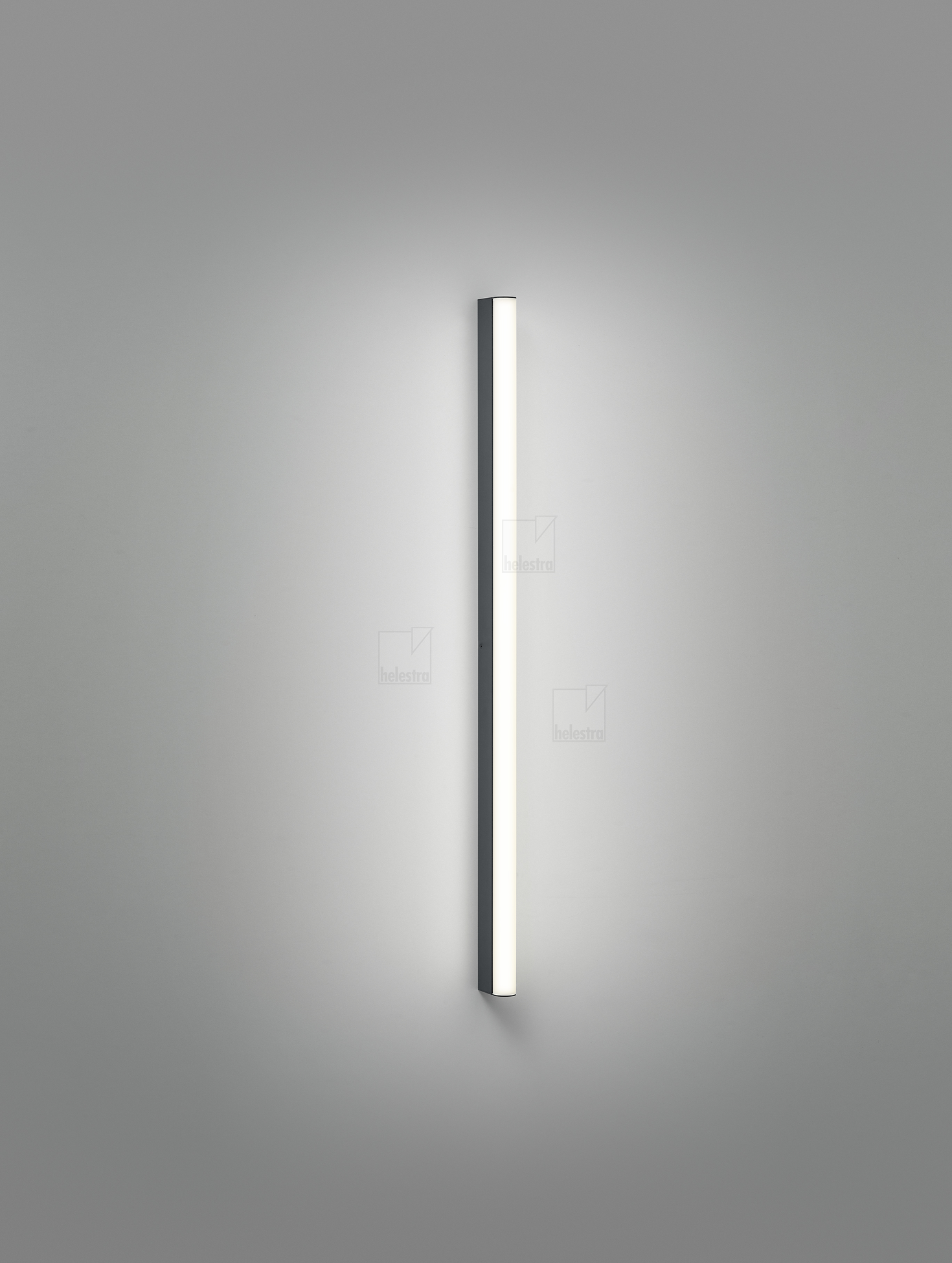 Helestra PONTO-S  applique aluminium noir mat