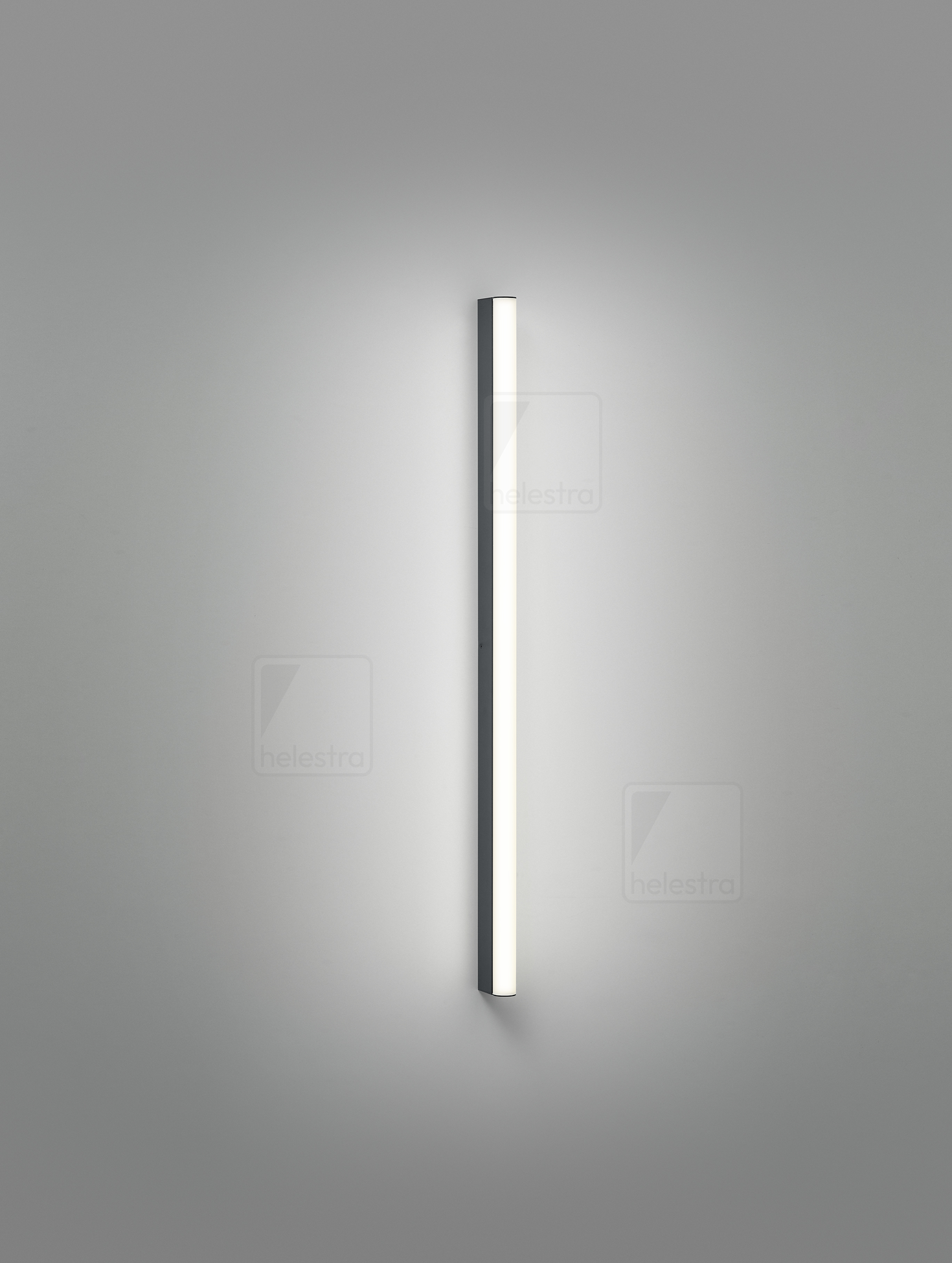 Helestra PONTO-S  applique aluminium noir mat