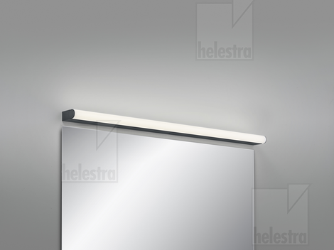 Helestra PONTO-S  Wandleuchte Aluminium mattschwarz