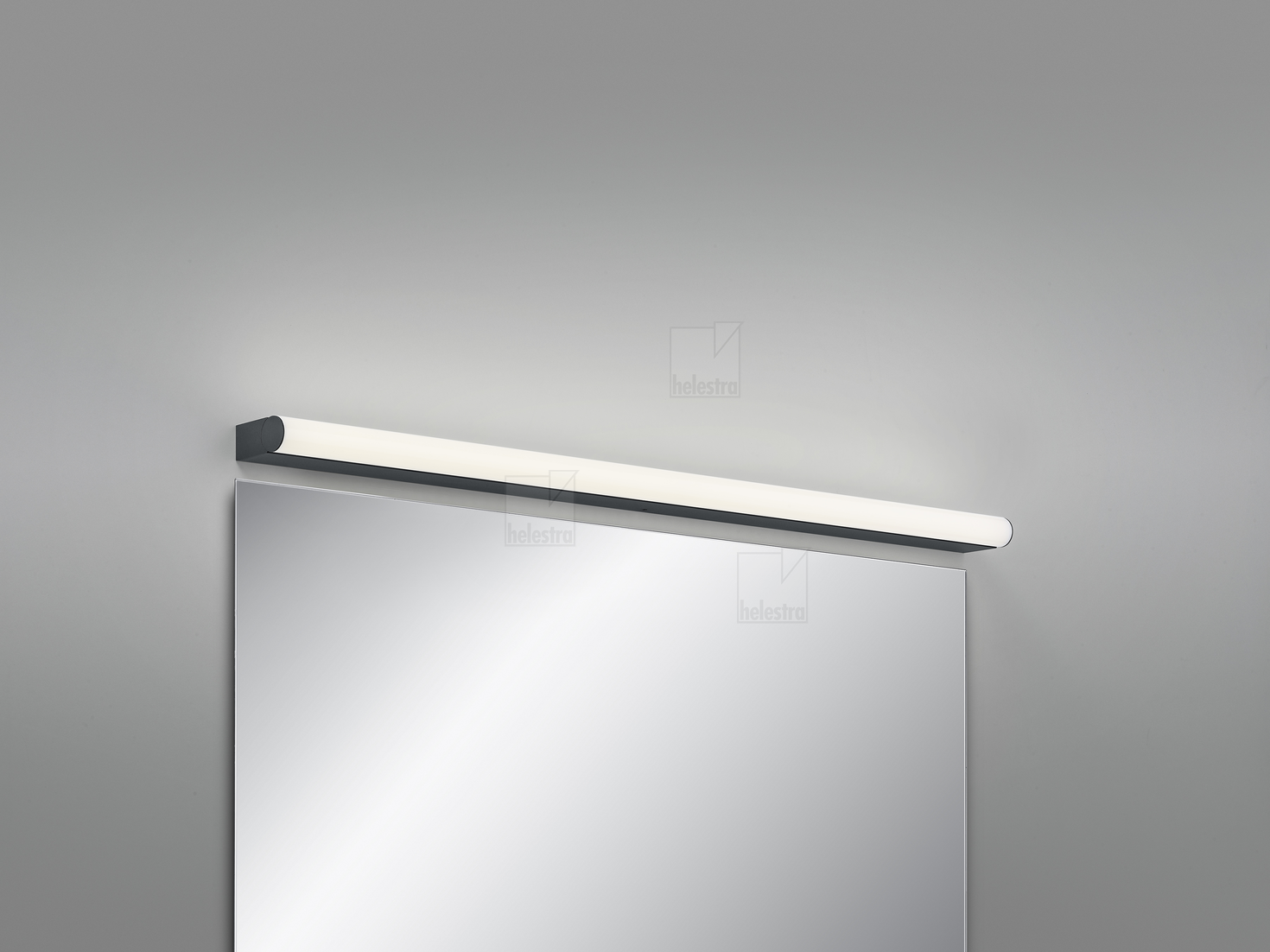 Helestra PONTO-S  applique aluminium noir mat