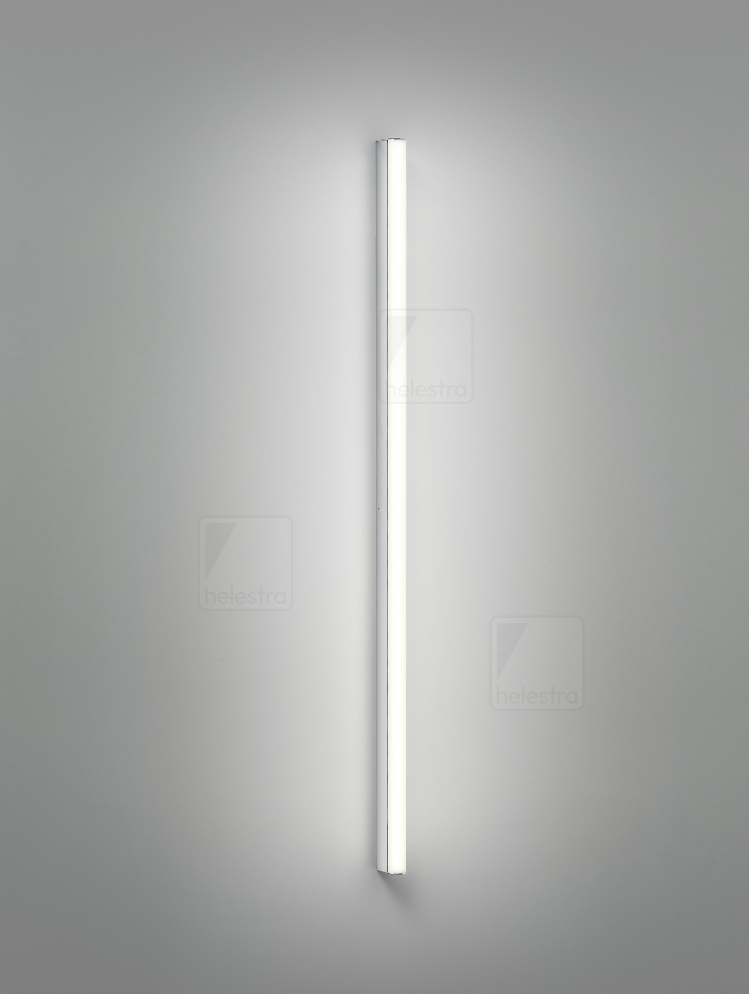 Helestra PONTO-S  lampada a parete alluminio cromato