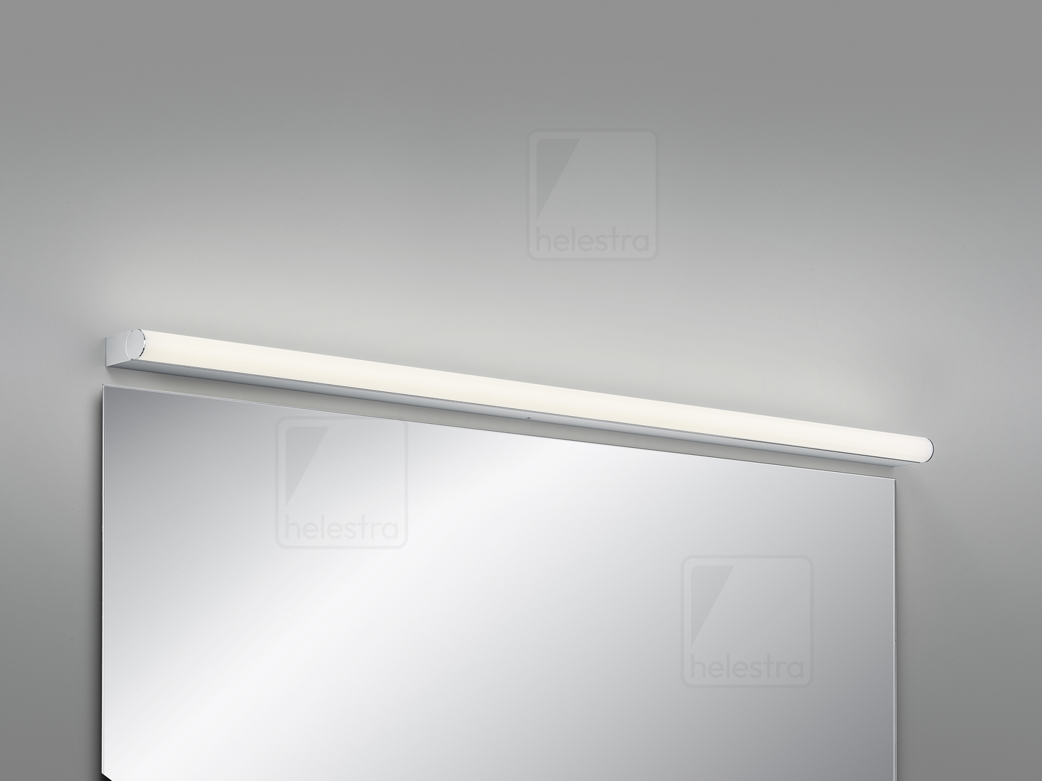 Helestra PONTO-S  lampada a parete alluminio cromato