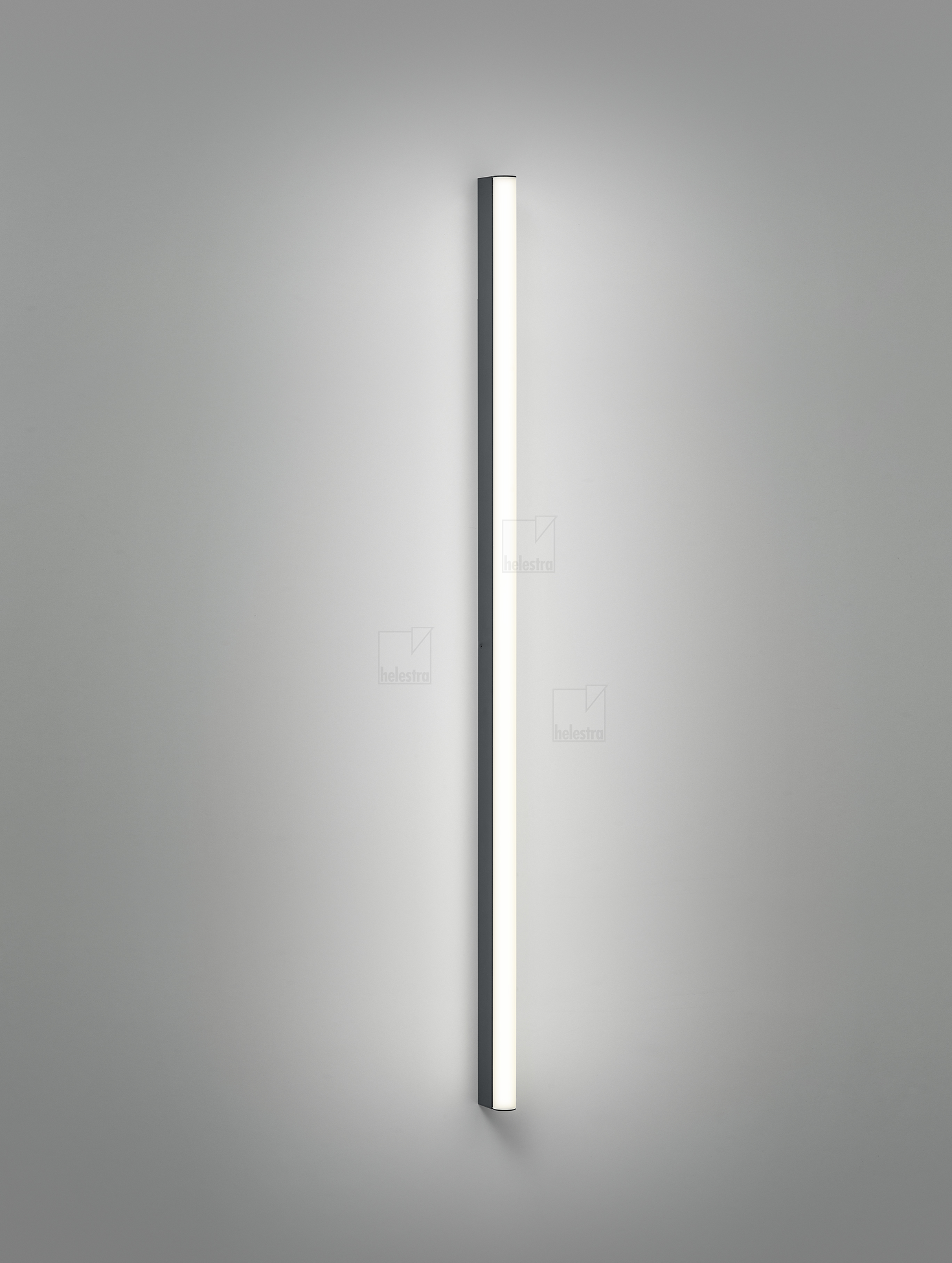 Helestra PONTO-S  applique aluminium noir mat