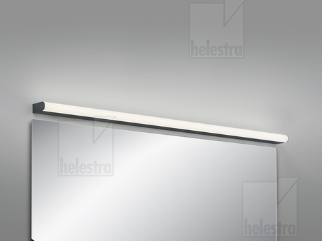 Helestra PONTO-S  Wandleuchte Aluminium mattschwarz