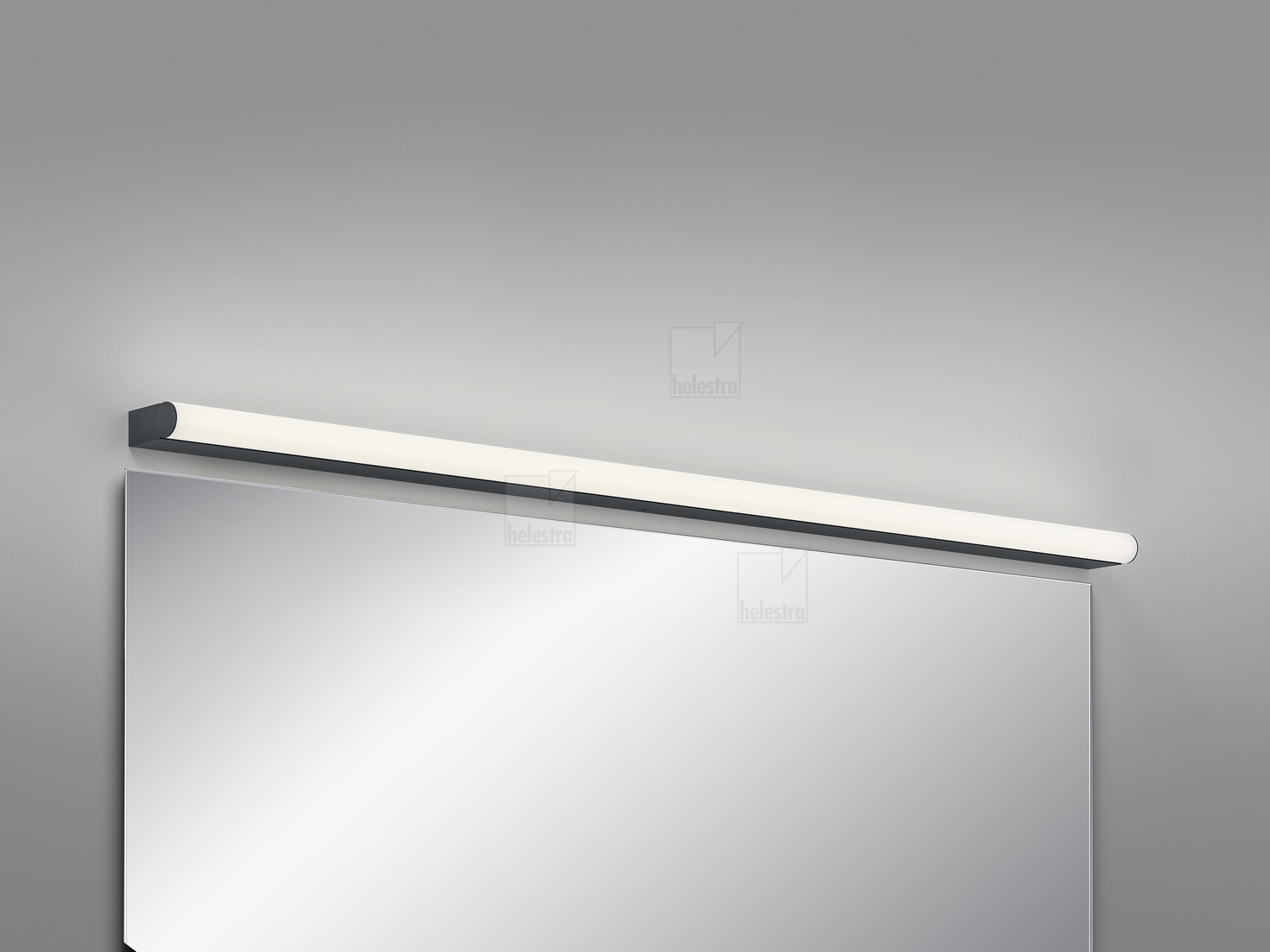 Helestra PONTO-S  applique aluminium noir mat