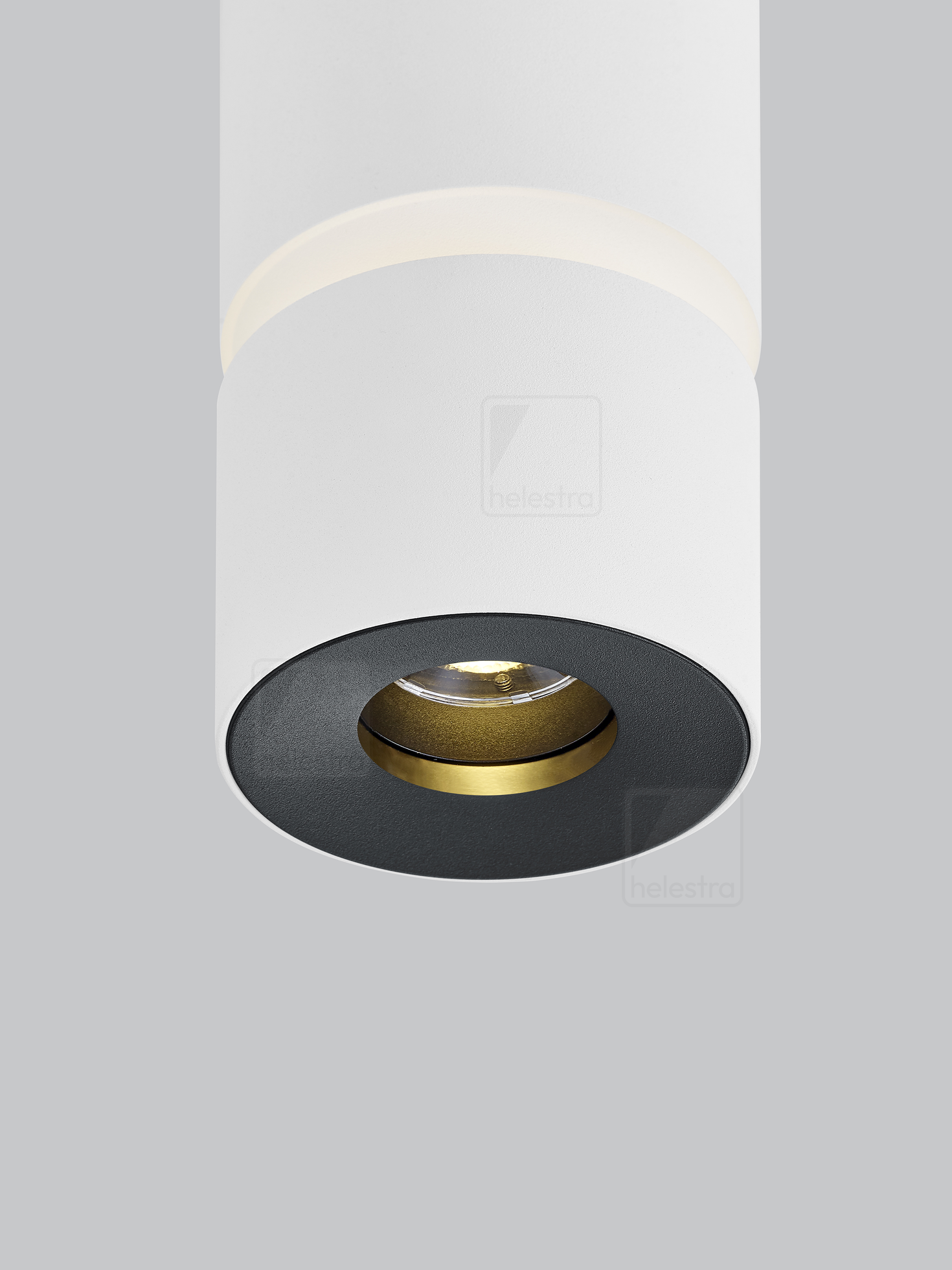 Helestra ROK  Plafonnier aluminium blanc mat