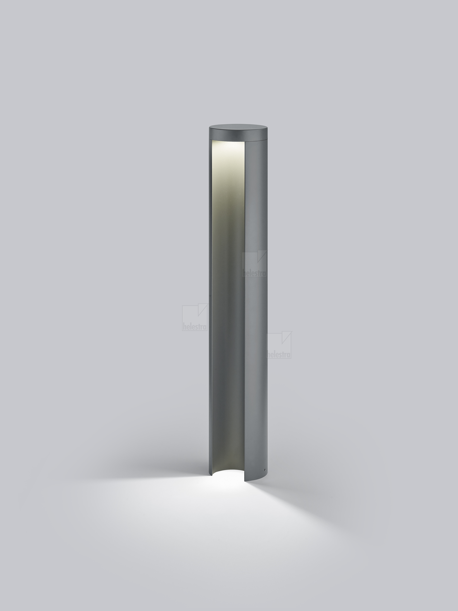 Helestra SKY  Pollerleuchte Aluminium graphit