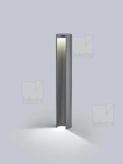 Helestra SKY  bollard luminaire aluminium graphite