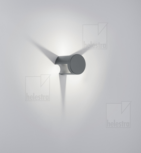 Helestra SKY  Wandleuchte Aluminium graphit