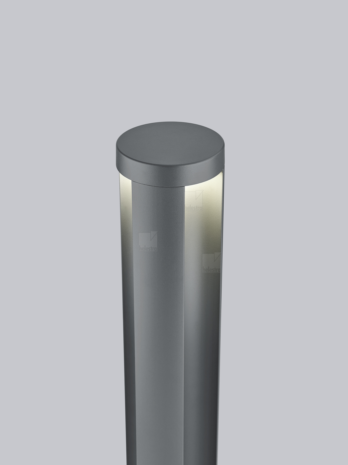 Helestra SKY  Pollerleuchte Aluminium graphit