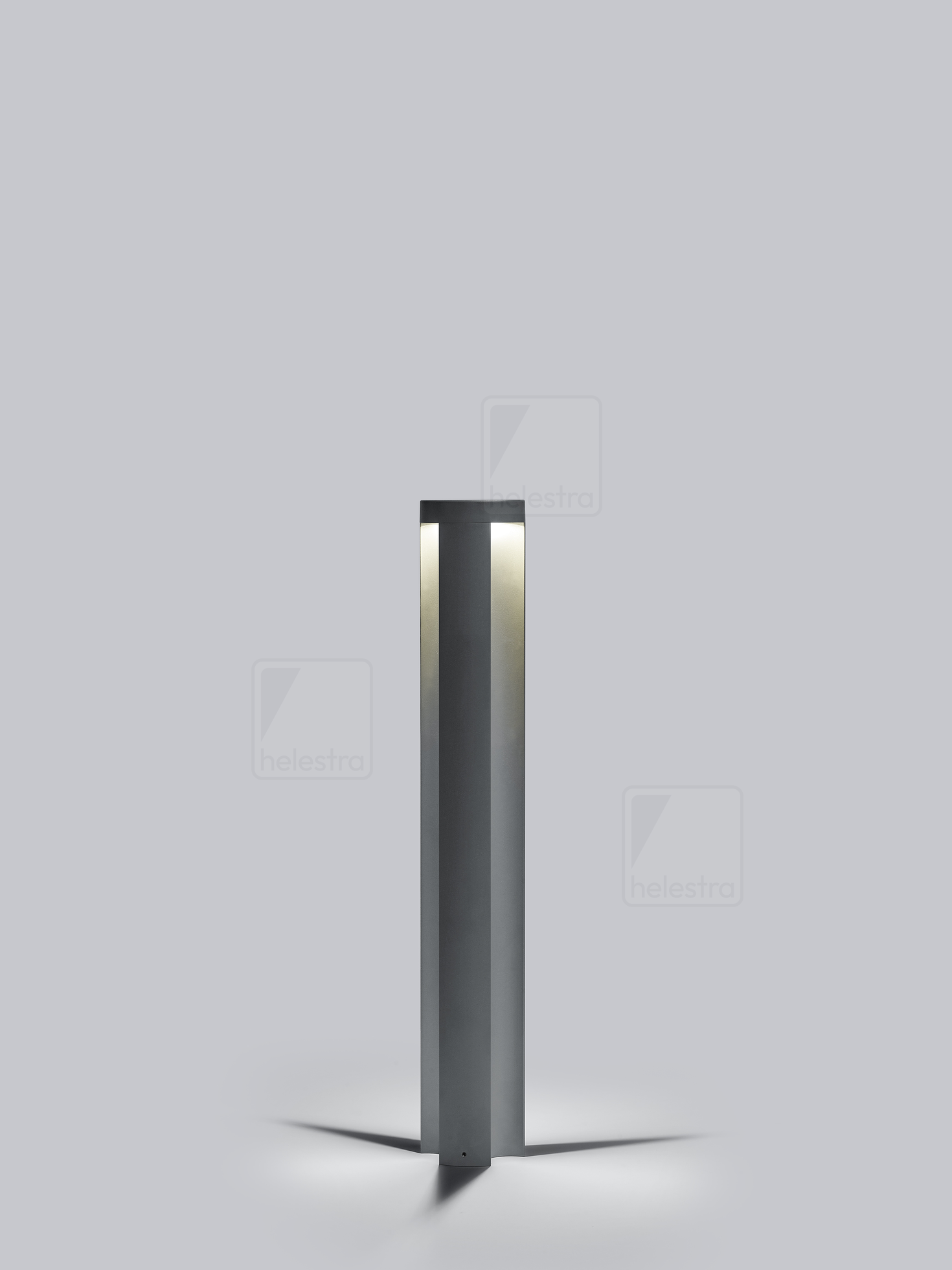 Helestra SKY  bollard luminaire aluminium graphite