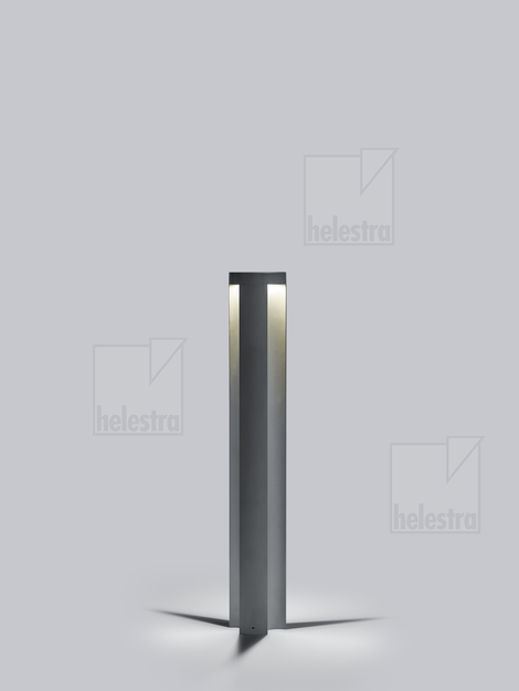 Helestra SKY  bollard luminaire aluminium graphite