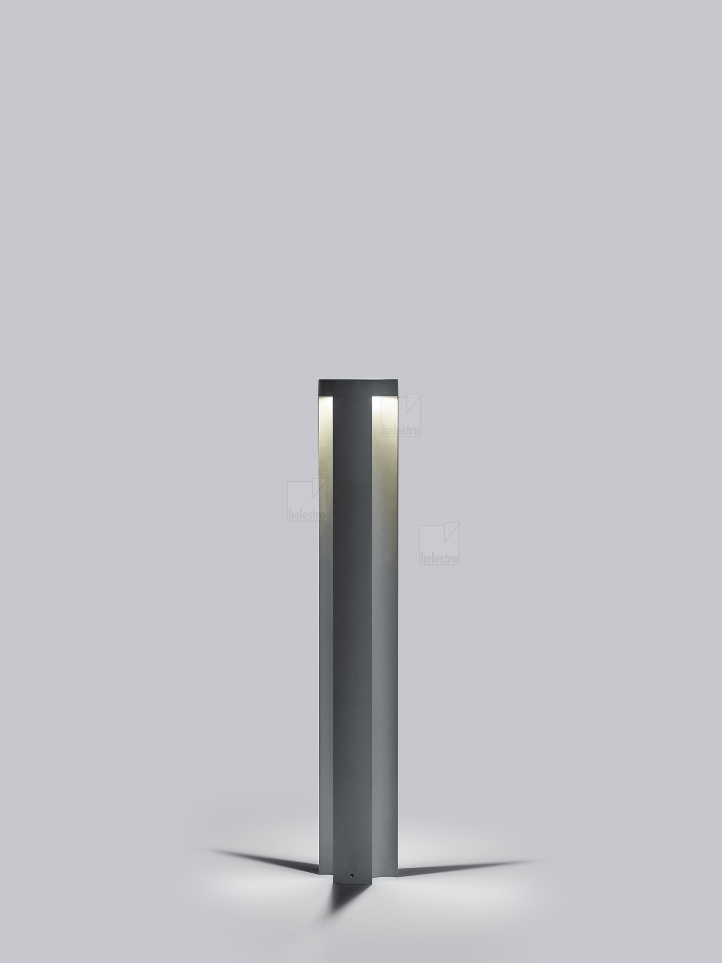 Helestra SKY  Pollerleuchte Aluminium graphit