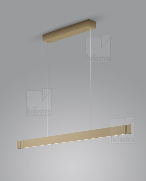 Helestra VANA  Pendelleuchte Aluminium coffee