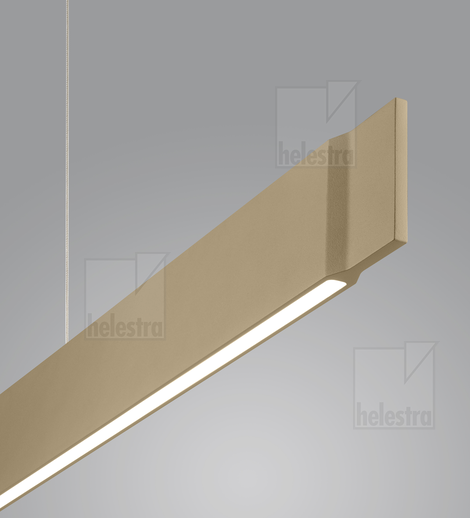 Helestra VANA  Pendelleuchte Aluminium coffee