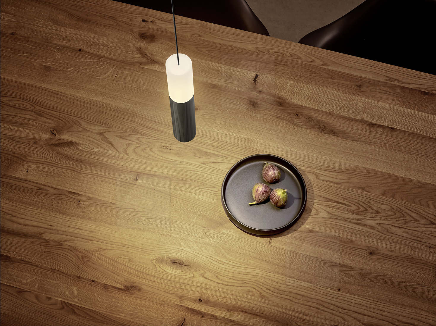 Helestra LIDOS  Pendelleuchte Aluminium schwarzchrom