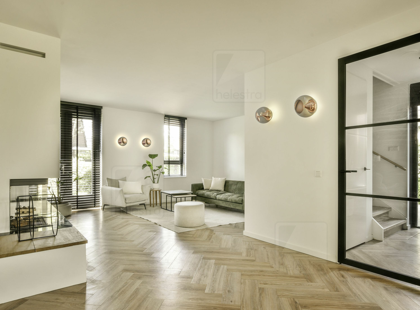 Helestra PINO  Wandleuchte Deckenleuchte Aluminium roségold