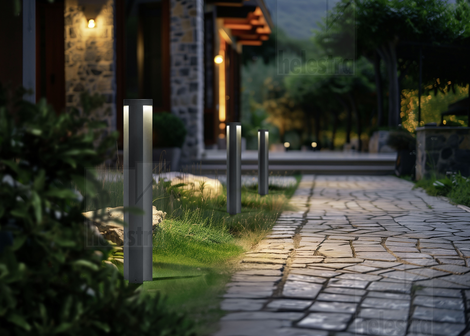 Helestra SKY  bollard luminaire aluminium graphite