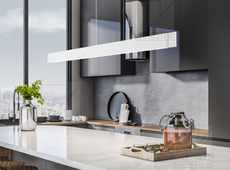 Helestra VANA  Pendelleuchte Aluminium mattweiß