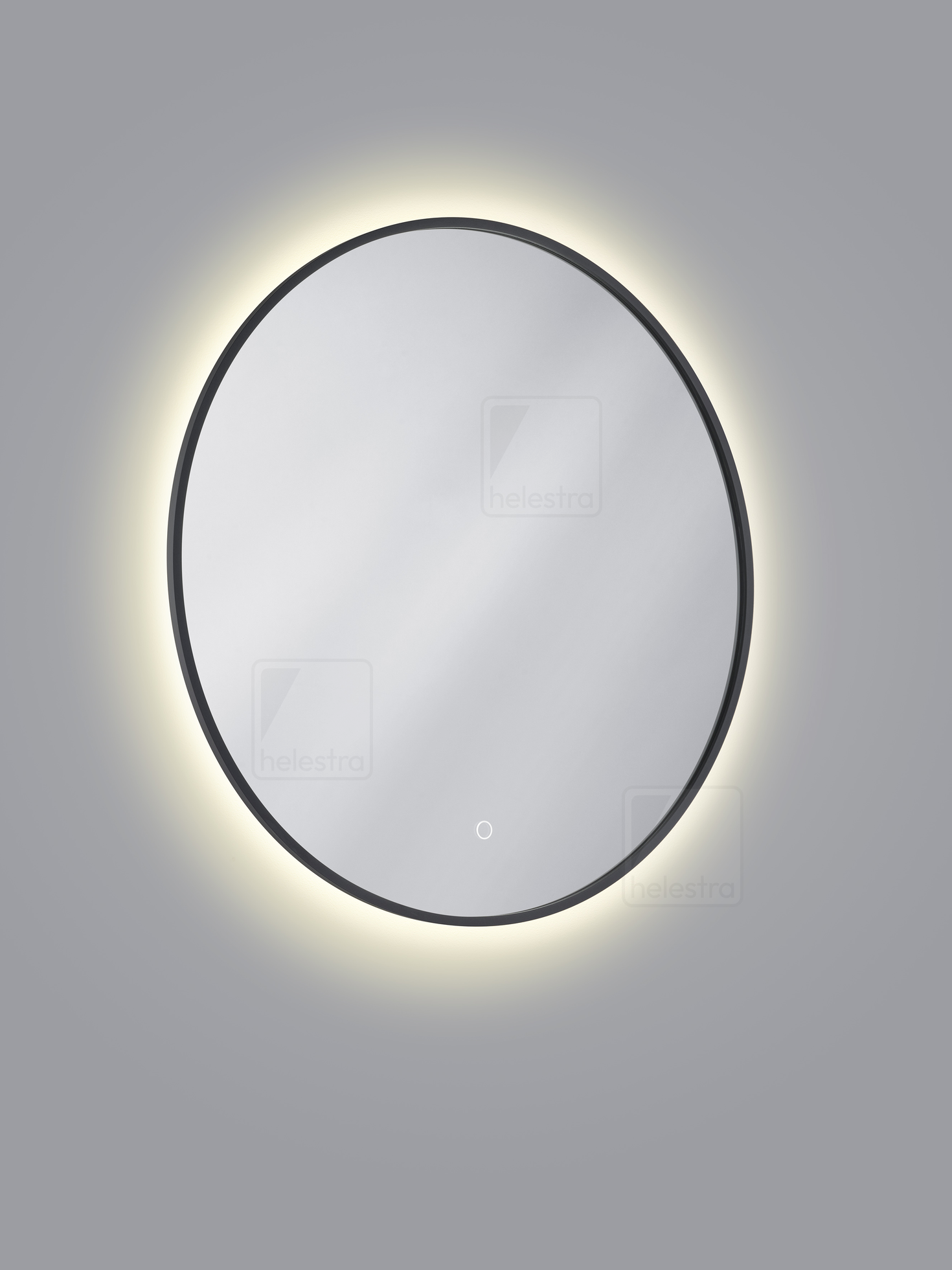 Helestra VIDO  lampada a parete alluminio nero - Specchio