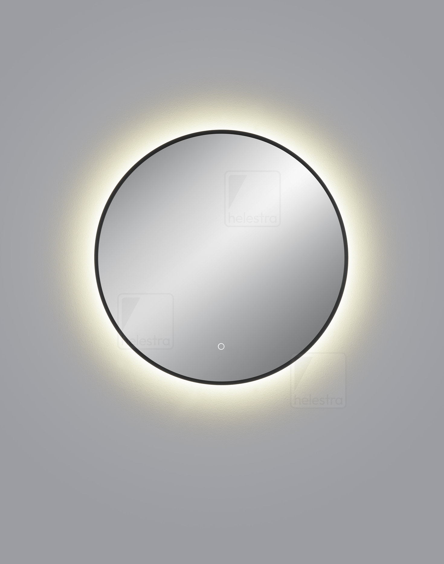 Helestra VIDO  lampada a parete alluminio nero - Specchio