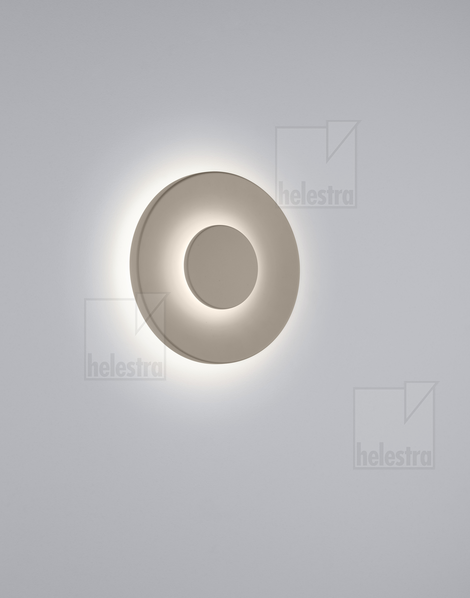 Helestra BUD  wall luminaire cast aluminium coffee