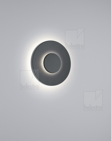Helestra BUD44  wall luminaire cast aluminium graphite