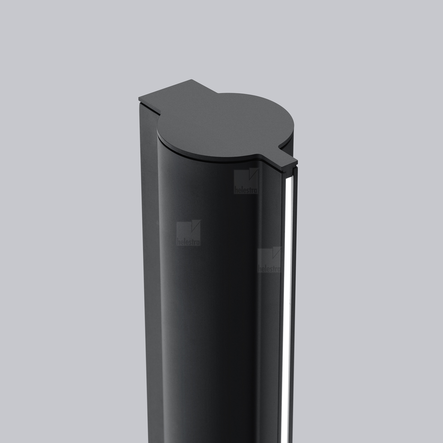 Helestra CIS  lampadaire aluminium noir mat