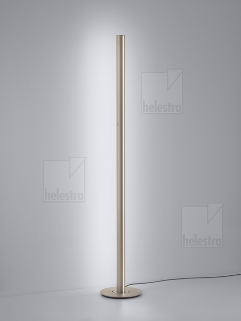 Helestra CIS  Stehleuchte Aluminium coffee