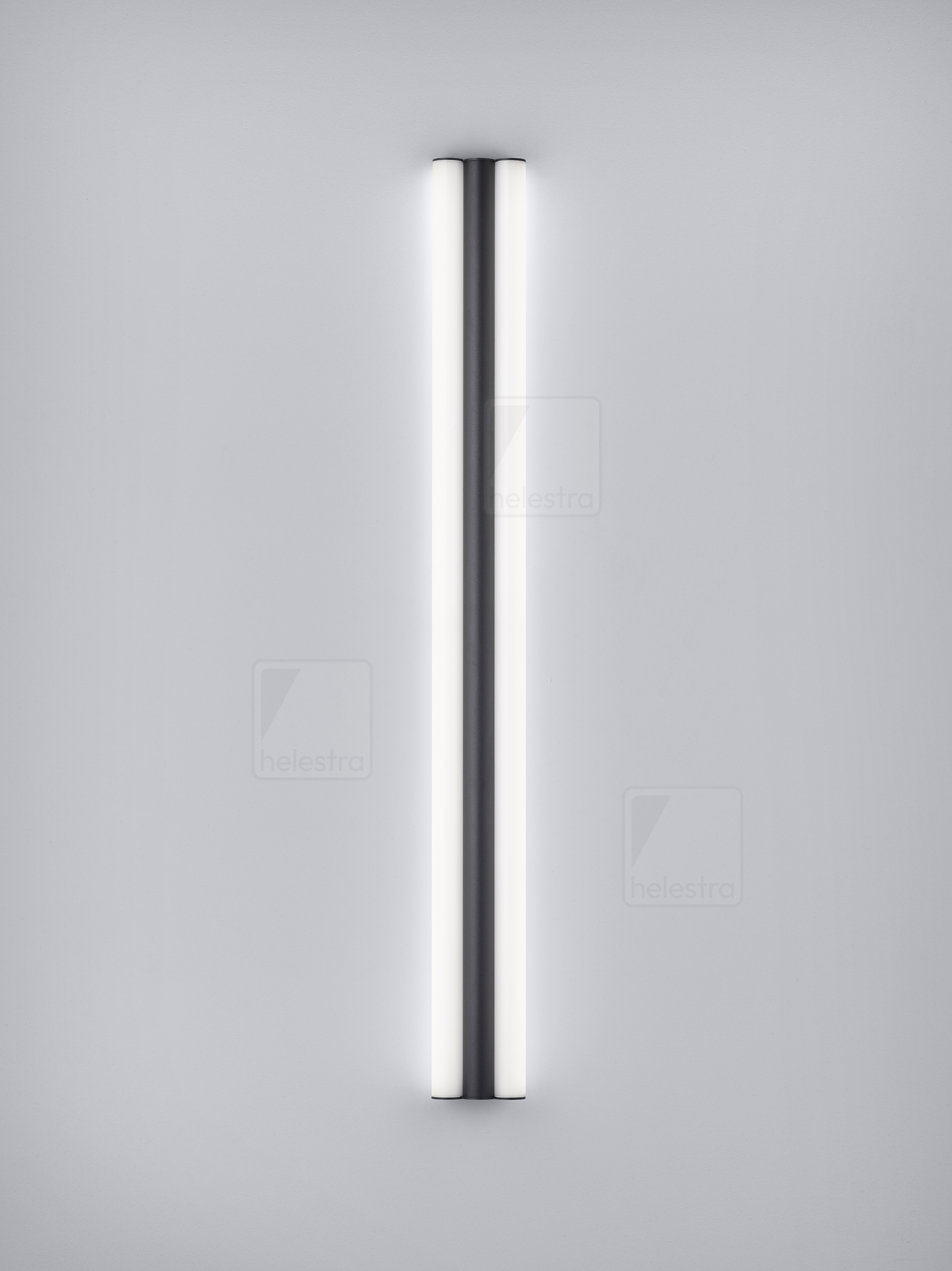 Helestra LOOM  wall luminaire ceiling luminaire steel mat black