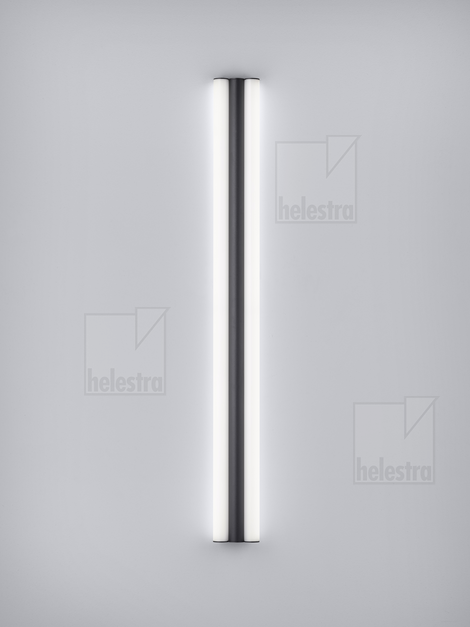 Helestra LOOM wall/ceiling-luminaire steel mat black