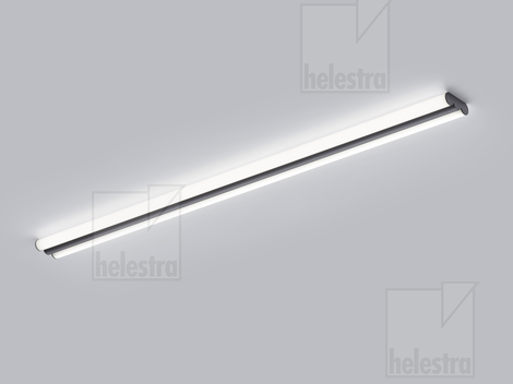 Helestra LOOM wall/ceiling-luminaire steel mat black