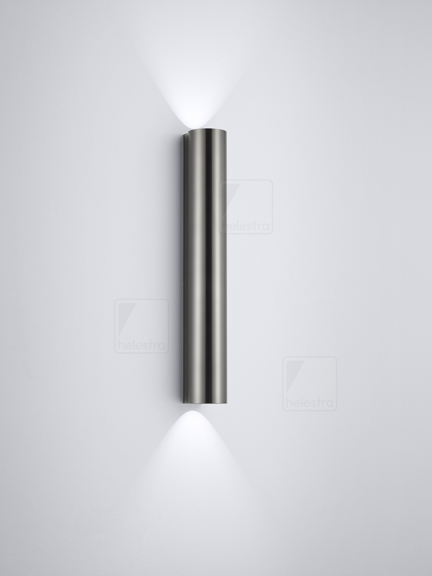 Helestra NIO  wall luminaire aluminium anodized titanium grey