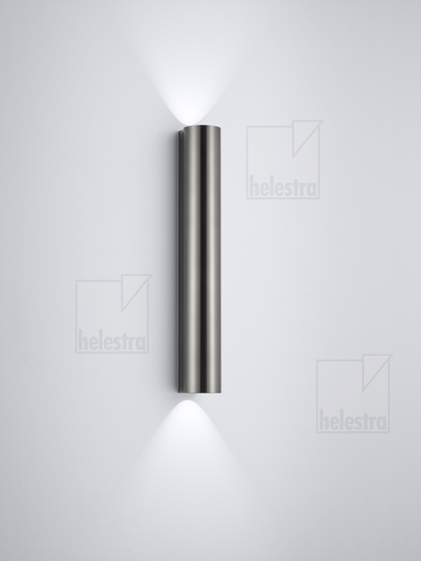 Helestra NIO  wall luminaire aluminium titangrau eloxiert