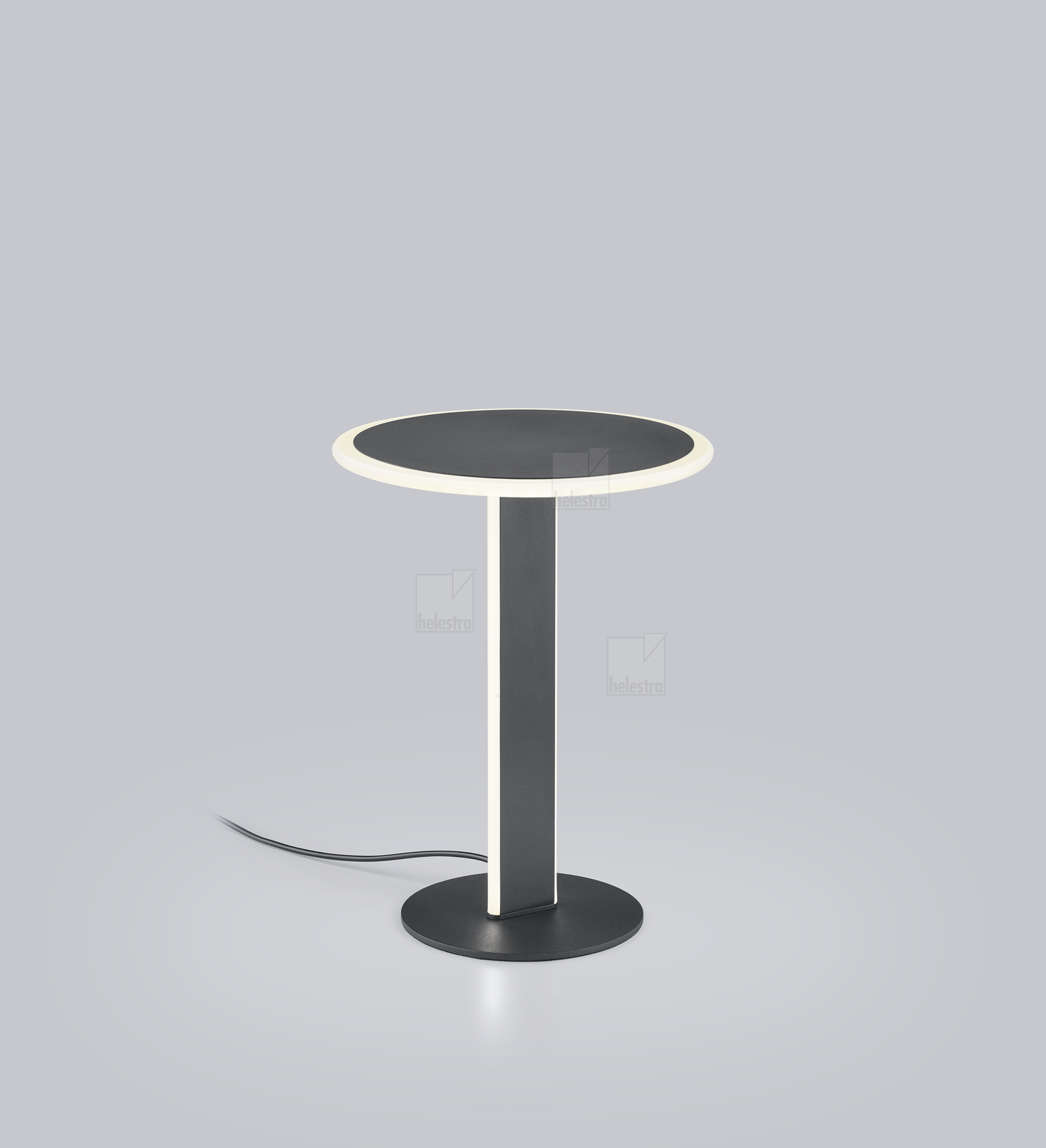 Helestra VAYA  lampe de table aluminium noir mat