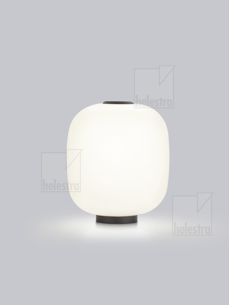 Helestra MILO  table luminaire aluminium mat black