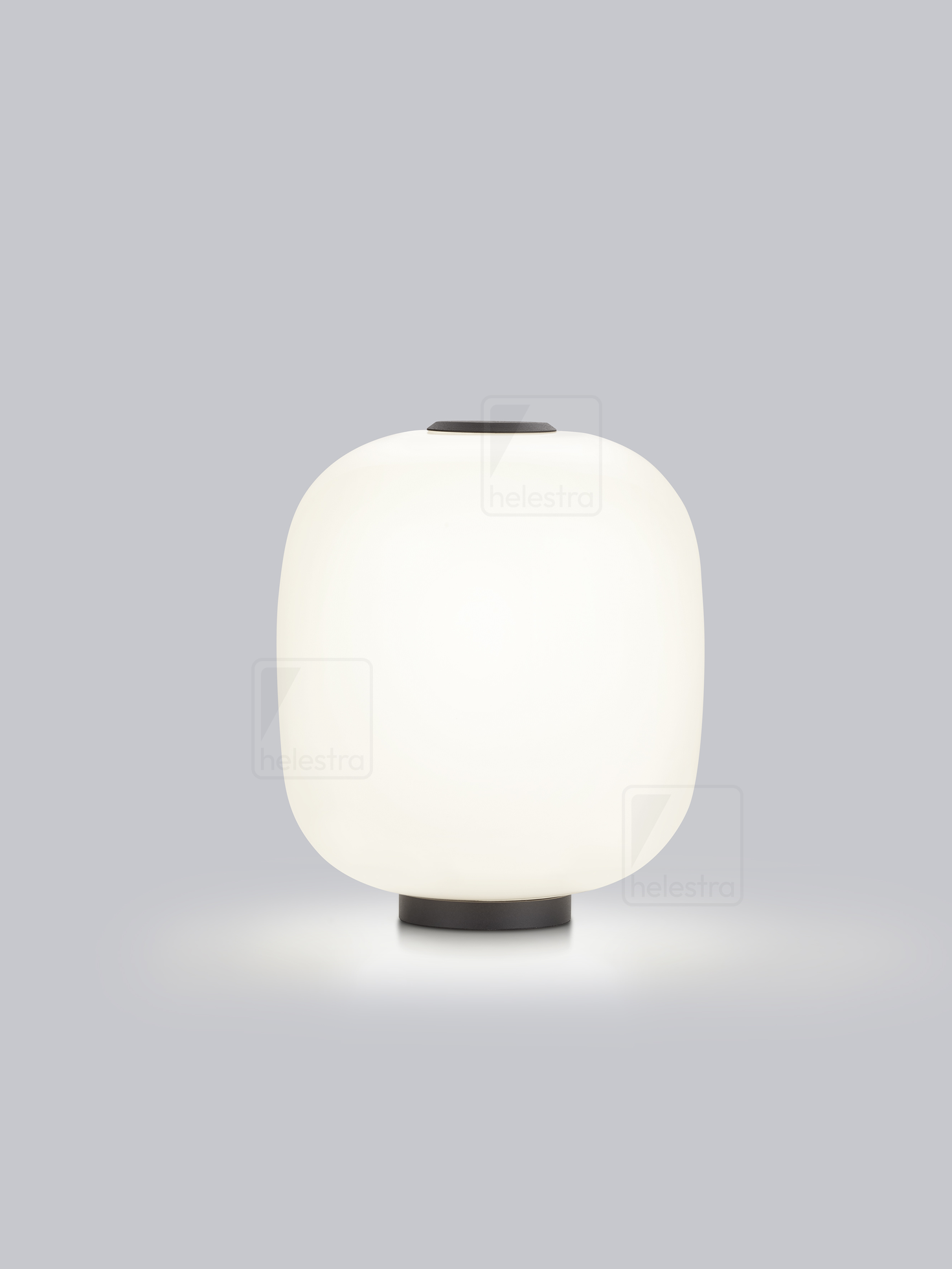 Helestra MILO  lampe de table aluminium noir mat