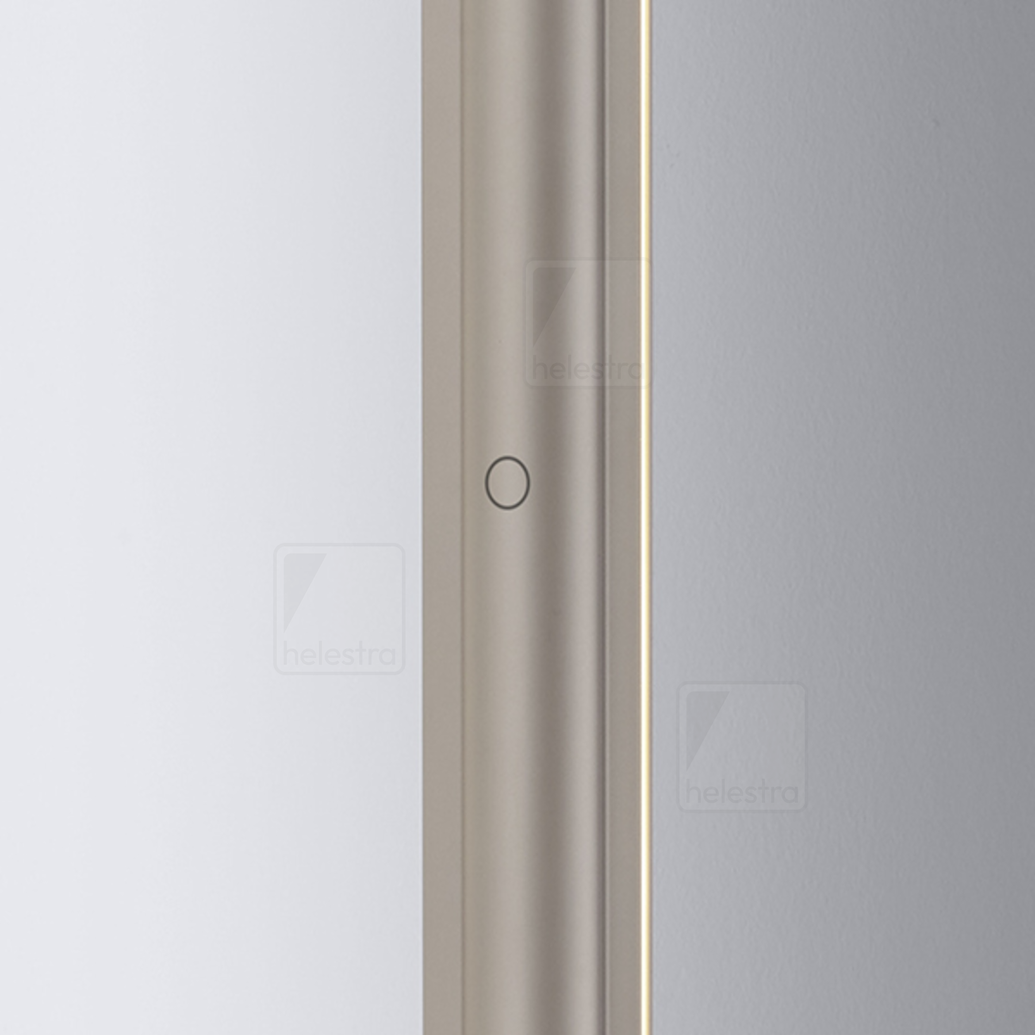 Helestra CIS  floor luminaire aluminium coffee