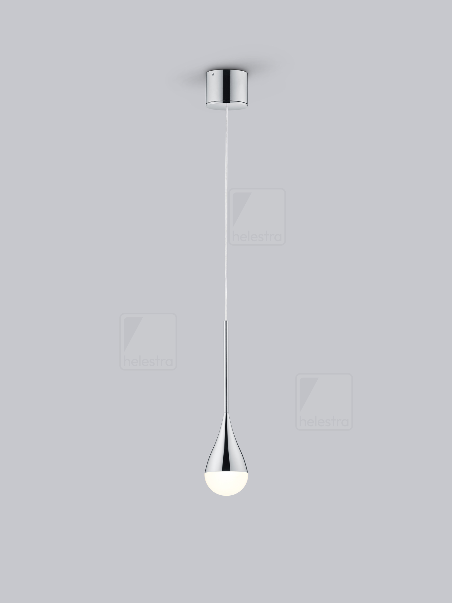 Helestra DUC  Pendelleuchte Aluminium chrom