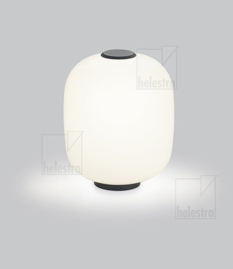 Helestra MILO  table luminaire aluminium mat black