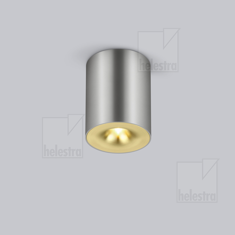 Helestra NIO  ceiling luminaire aluminium aluminium eloxiert