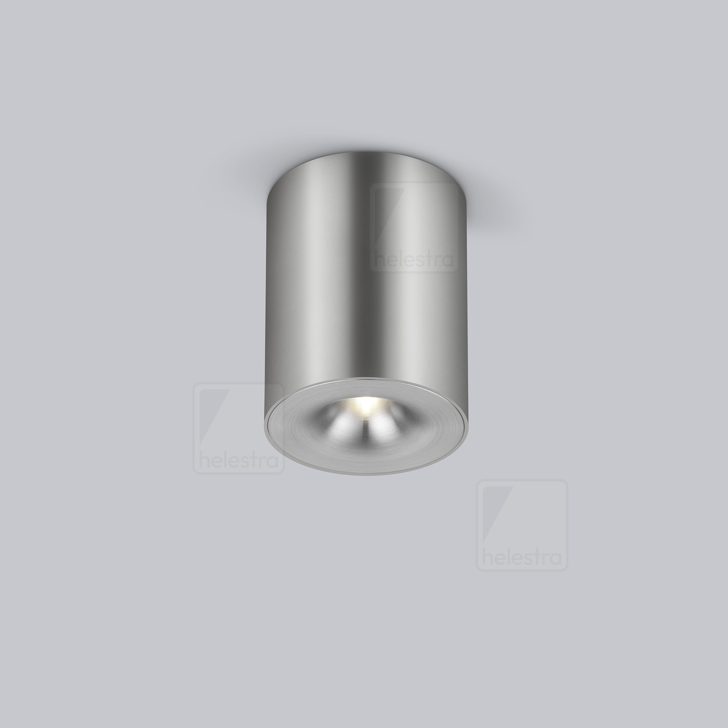 Helestra NIO  Plafonnier aluminium aluminium anodisé