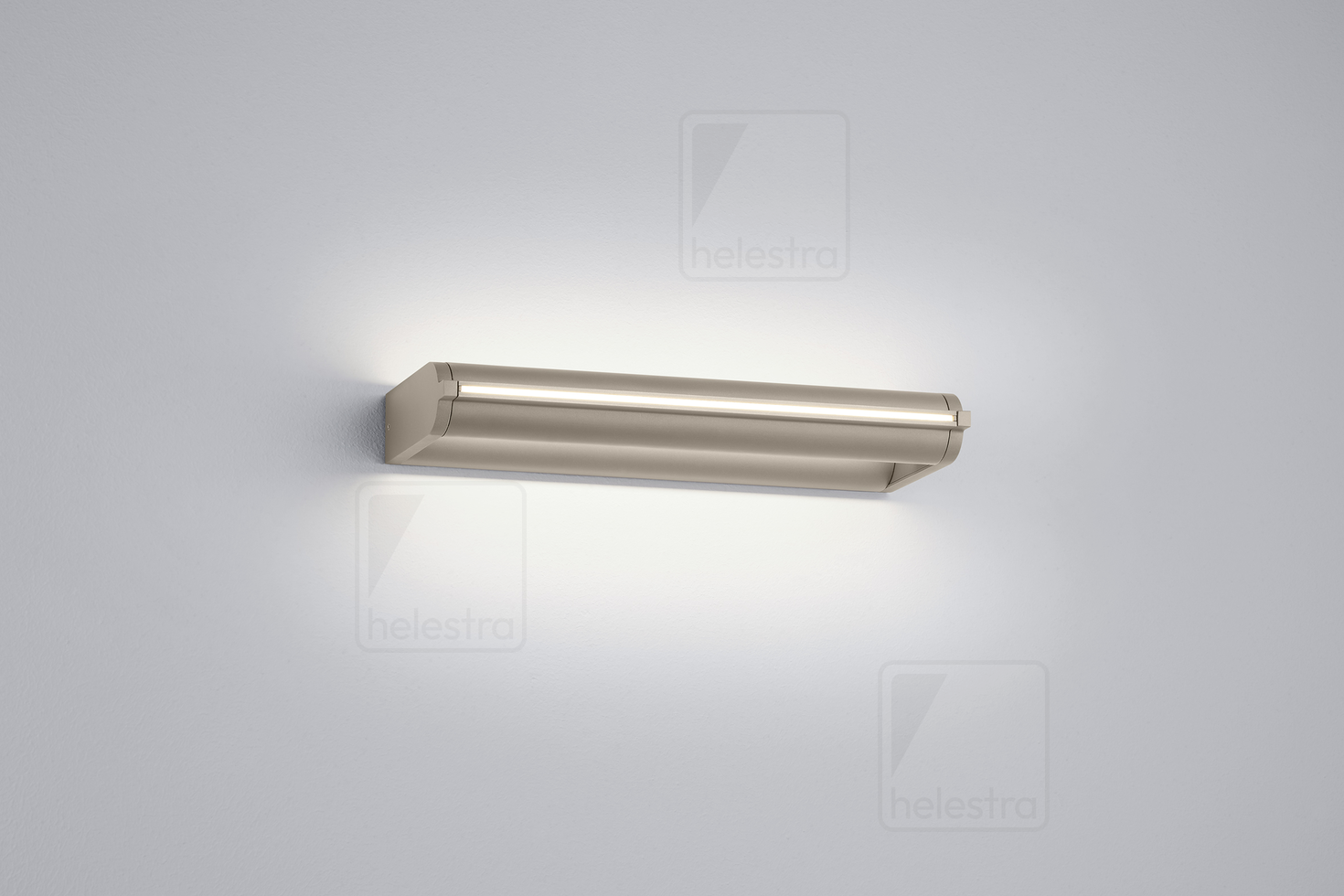 Helestra CIS  lampada a parete alluminio Caffè 