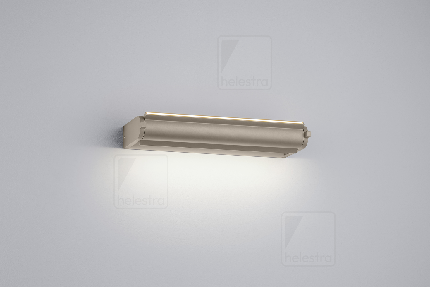 Helestra CIS  lampada a parete alluminio Caffè 